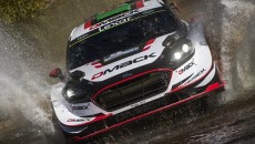 Elfyn Evans i Daniel Barritt (Ford Fiesta WRC) nadal prowadzą w Rajdzie […]