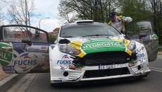 Zbigniew Gabryś i Artur Natkaniec w Fordzie Fiesta R5 prowadzą po pierwszym […]