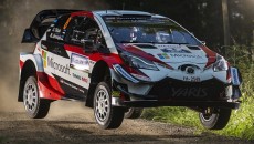 Ott Tänak i Martin Järveoja (Toyota Yaris WRC) utrzymali wywalczoną wczoraj podczas […]