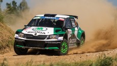 Mikołaj Marczyk i Szymon Gospodarczyk (Skoda Fabia R5) prowadzą po dwóch odcinkach […]